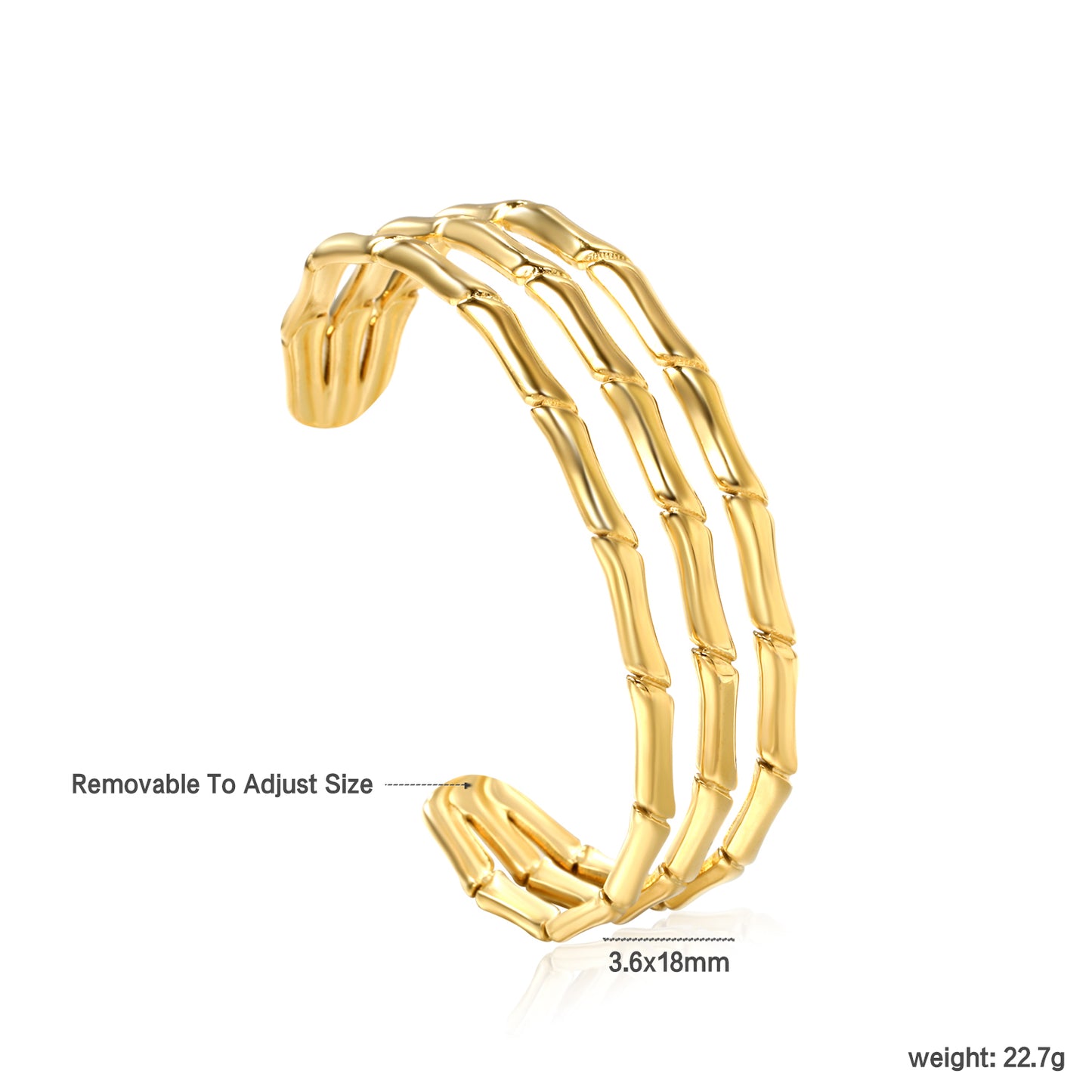 Bamboo Luxe Cuff